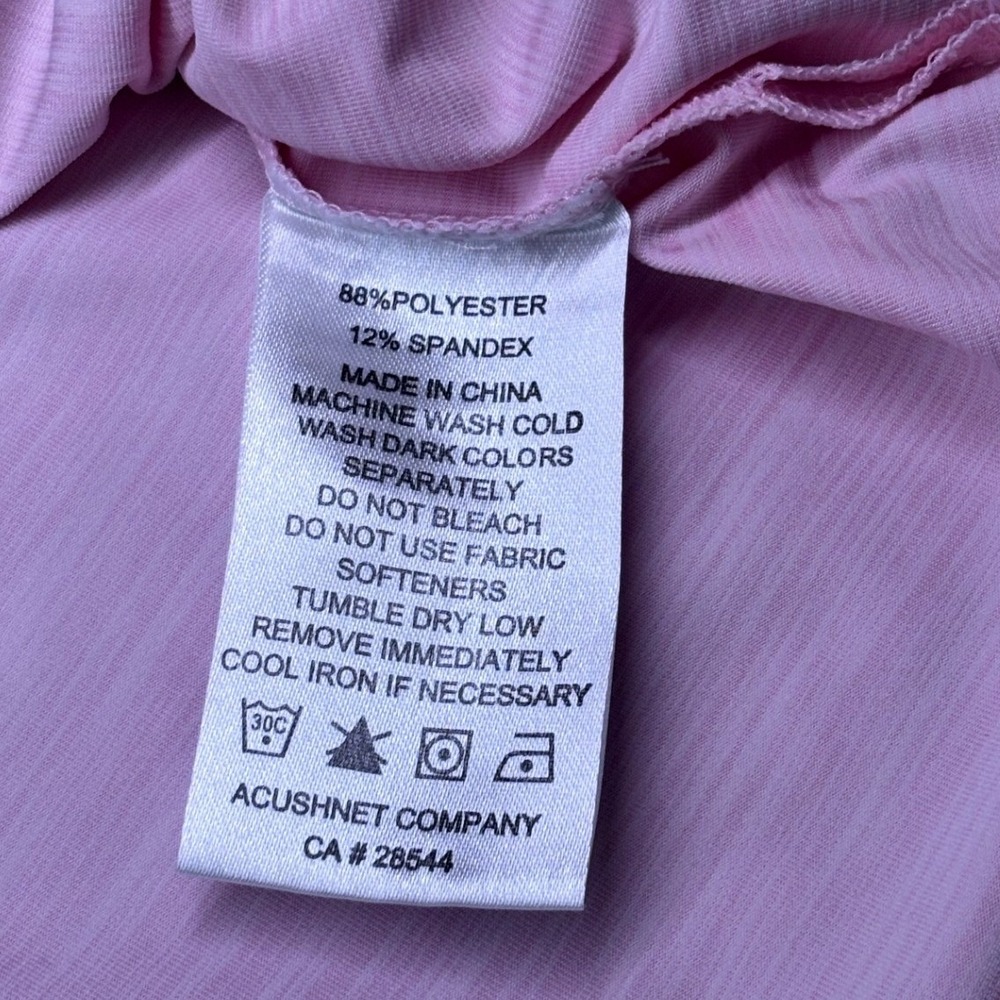 FootJoy Polo Shirt Mens 2XL Pink‎ Rancho Bernardo Inn Golf Performance Stretch - Picture 10 of 10